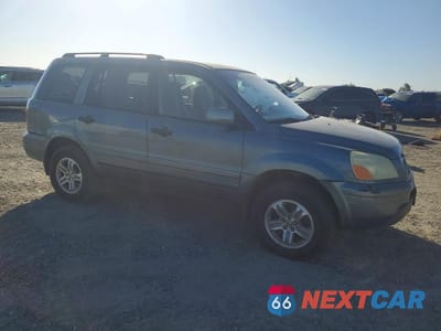 Czwarte zdjęcie samochodu z boku: 2005 HONDA PILOT EX VIN:2HKYF18425H569960 - miniatura
