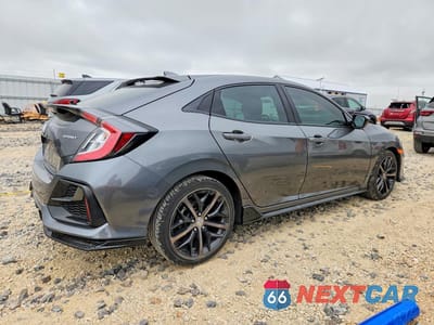 Trzecie zdjęcie samochodu z tyłu: 2021 HONDA CIVIC SPORT VIN:SHHFK7H40MU231524 - miniatura