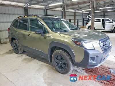 Czwarte zdjęcie samochodu z boku: 2023 SUBARU FORESTER WILDERNESS VIN:JF2SKAMC0PH439368 - miniatura