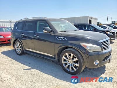 Czwarte zdjęcie samochodu z boku: 2011 INFINITI QX56 VIN:JN8AZ2NE0B9001713 - miniatura