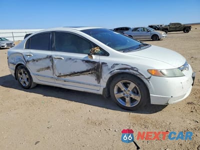 Czwarte zdjęcie samochodu z boku: 2007 HONDA CIVIC EX VIN:2HGFA16807H510723 - miniatura
