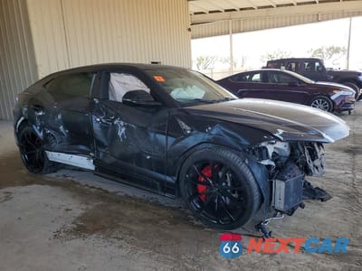 Czwarte zdjęcie samochodu z boku: 2019 LAMBORGHINI URUS VIN:ZPBCA1ZL6KLA04481 - miniatura