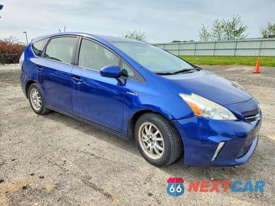 Czwarte zdjęcie samochodu z boku: 2014 TOYOTA PRIUS V TWO VIN:JTDZN3EU4E3335757 - miniatura