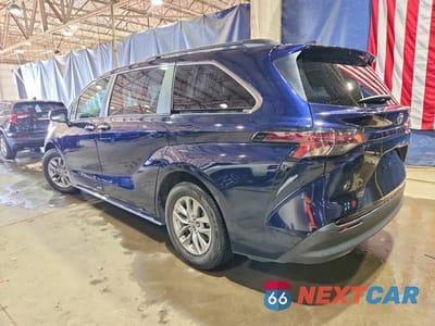 Drugie zdjęcie samochodu z przodu: 2024 TOYOTA SIENNA XLE VIN:5TDYRKEC1RS215663 - miniatura
