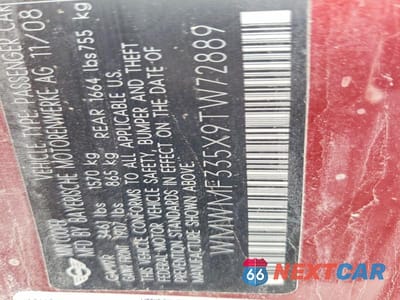 Zdjęcie 12 z 12 samochodu: 2009 MINI COOPER VIN:WMWMF335X9TW72889 - miniatura