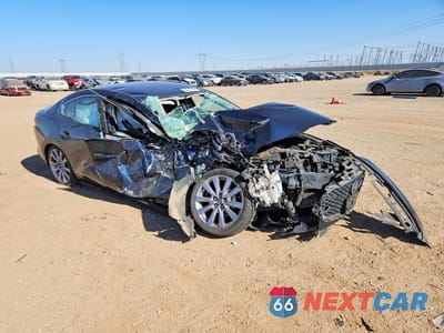 Czwarte zdjęcie samochodu z boku: 2021 MAZDA 3 SELECT VIN:JM1BPABLXM1328186 - miniatura