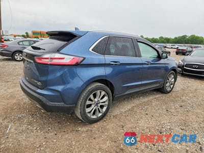 Trzecie zdjęcie samochodu z tyłu: 2019 FORD EDGE TITANIUM VIN:2FMPK4K99KBC70126 - miniatura