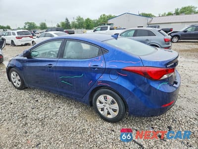 Drugie zdjęcie samochodu z przodu: 2016 HYUNDAI ELANTRA SE VIN:5NPDH4AE1GH687403 - miniatura