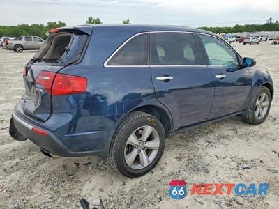 Trzecie zdjęcie samochodu z tyłu: 2013 ACURA MDX TECHNOLOGY VIN:2HNYD2H34DH503673 - miniatura
