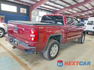 Trzecie zdjęcie samochodu z tyłu: 2014 GMC SIERRA K1500 SLE VIN:3GTU2UEC4EG433121 - miniatura