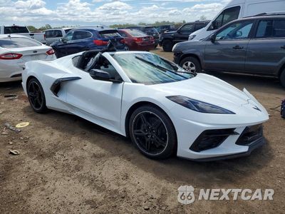 Czwarte zdjęcie samochodu z boku: 2024 CHEVROLET CORVETTE STINGRAY 2LT VIN:1G1YB2D46R5117015 - miniatura