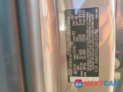 Zdjęcie 13 z 13 samochodu: 2024 HYUNDAI SANTA FE SEL VIN:5NMP24GLXRH004182 - miniatura