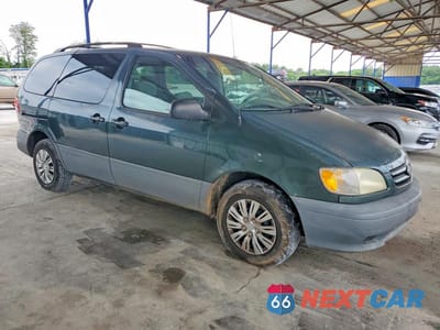 Czwarte zdjęcie samochodu z boku: 2003 TOYOTA SIENNA CE VIN:4T3ZF19C53U533180 - miniatura
