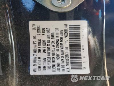 Zdjęcie 12 z 12 samochodu: 2014 HONDA ACCORD LX VIN:1HGCR2F39EA251358 - miniatura