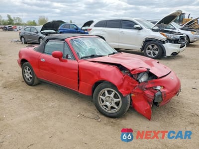Czwarte zdjęcie samochodu z boku: 1997 MAZDA MX-5 MIATA VIN:JM1NA3537V0729403 - miniatura
