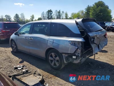 Drugie zdjęcie samochodu z przodu: 2019 HONDA ODYSSEY EXL VIN:5FNRL6H75KB134123 - miniatura