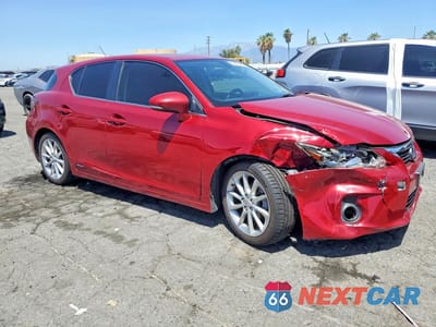 Czwarte zdjęcie samochodu z boku: 2012 LEXUS CT 200 VIN:JTHKD5BH4C2090077 - miniatura