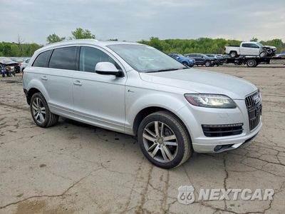 Czwarte zdjęcie samochodu z boku: 2015 AUDI Q7 PREMIUM PLUS VIN:WA1LGAFE6FD027412 - miniatura