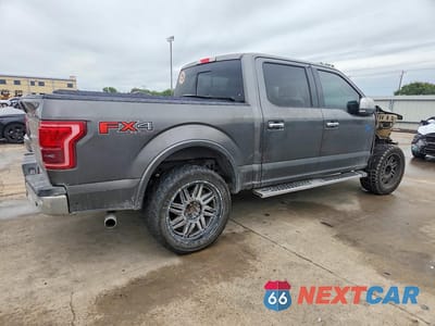 Trzecie zdjęcie samochodu z tyłu: 2015 FORD F150 SUPERCREW VIN:1FTEW1EF6FKE01640 - miniatura