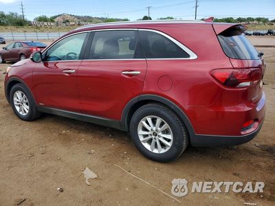 Drugie zdjęcie samochodu z przodu: 2019 KIA SORENTO LX V6 VIN:5XYPGDA55KG460702 - miniatura