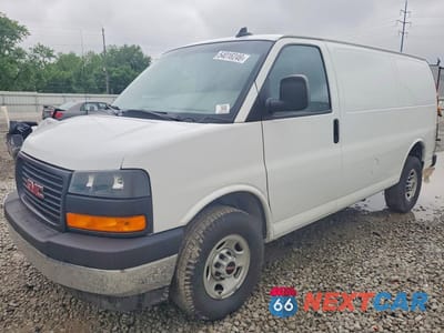 2022 GMC SAVANA 2500 CARGO DELIVERY VAN 1GTW7AF76N1240543 - główne zdjęcie licytacji z USA - miniatura