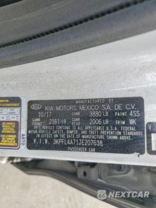 Zdjęcie 12 z 12 samochodu: 2018 KIA FORTE LX VIN:3KPFL4A71JE207638 - miniatura