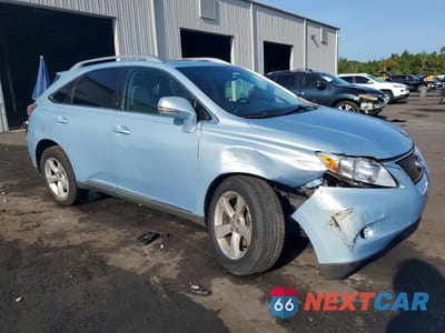 Czwarte zdjęcie samochodu z boku: 2010 LEXUS RX 350 VIN:2T2BK1BA3AC009437 - miniatura