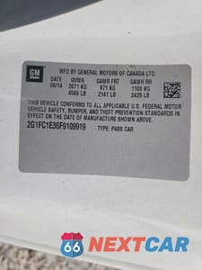 Zdjęcie 12 z 12 samochodu: 2015 CHEVROLET CAMARO LT VIN:2G1FC1E36F9109919 - miniatura