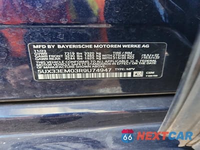 Zdjęcie 13 z 13 samochodu: 2024 BMW X7 M60I VIN:5UX33EM03R9U74947 - miniatura