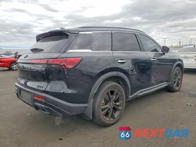 Trzecie zdjęcie samochodu z tyłu: 2025 INFINITI QX60 LUXE VIN:5N1AL1FR1SC352203 - miniatura