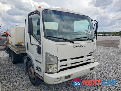 Czwarte zdjęcie samochodu z boku: 2014 ISUZU NPR HD VIN:54DC4W1B8ES805241 - miniatura