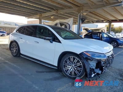 Czwarte zdjęcie samochodu z boku: 2024 MERCEDES-BENZ EQS SUV 450+ VIN:4JGDM2DB8RA034901 - miniatura