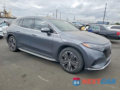 Czwarte zdjęcie samochodu z boku: 2023 MERCEDES-BENZ EQS SUV 450 4MATIC VIN:4JGDM2EB2PA029446 - miniatura