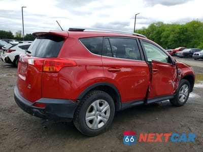 Trzecie zdjęcie samochodu z tyłu: 2014 TOYOTA RAV4 LE VIN:JTMBFREV9ED077725 - miniatura