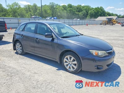 Czwarte zdjęcie samochodu z boku: 2010 SUBARU IMPREZA 2.5I VIN:JF1GH6A69AH812015 - miniatura