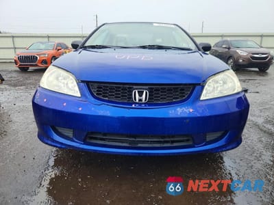 Piąte zdjęcie samochodu w środku: 2005 HONDA CIVIC DX VP VIN:1HGEM221X5L066560 - miniatura