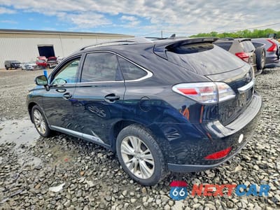 Drugie zdjęcie samochodu z przodu: 2011 LEXUS RX 450H VIN:JTJBC1BA4B2037584 - miniatura