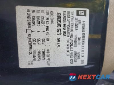 Zdjęcie 13 z 13 samochodu: 2007 CHEVROLET SUBURBAN K1500 VIN:3GNFK16307G109275 - miniatura