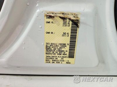 Zdjęcie 12 z 12 samochodu: 2015 NISSAN ALTIMA 2.5 SV VIN:1N4AL3AP2FC423605 - miniatura