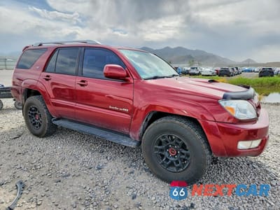 Czwarte zdjęcie samochodu z boku: 2005 TOYOTA 4RUNNER SPORT EDITION VIN:JTEBT14R458023008 - miniatura
