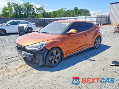 2014 HYUNDAI VELOSTER TURBO KMHTC6AE7EU205585 - główne zdjęcie licytacji z USA - miniatura