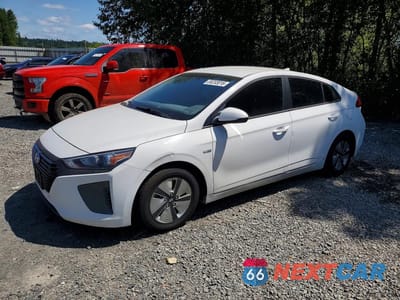 2019 HYUNDAI IONIQ BLUE KMHC65LC1KU129046 - główne zdjęcie licytacji z USA - miniatura