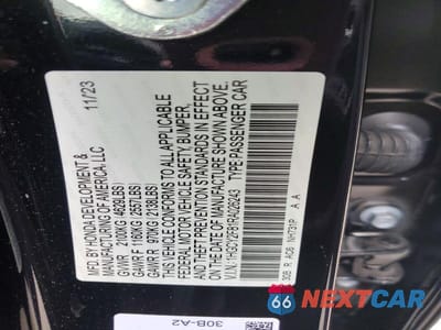 Zdjęcie 12 z 12 samochodu: 2024 HONDA ACCORD TOURING HYBRID VIN:1HGCY2F81RA026243 - miniatura