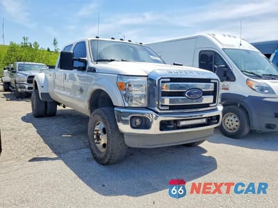 Czwarte zdjęcie samochodu z boku: 2014 FORD F350 SUPER DUTY VIN:1FT8W3DT7EEA57751 - miniatura