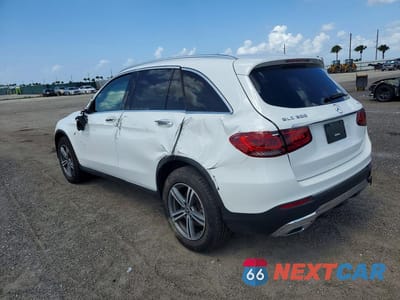 Drugie zdjęcie samochodu z przodu: 2020 MERCEDES-BENZ GLC 300 4MATIC VIN:WDC0G8EBXLF701242 - miniatura