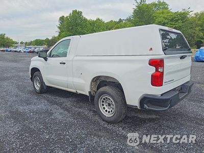Drugie zdjęcie samochodu z przodu: 2023 CHEVROLET SILVERADO C1500 VIN:3GCNAAEKXPG353483 - miniatura