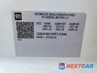 Zdjęcie 12 z 12 samochodu: 2023 CHEVROLET SILVERADO K3500 VIN:1GB4YSEY2PF171946 - miniatura