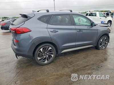 Trzecie zdjęcie samochodu z tyłu: 2021 HYUNDAI TUCSON SPORT VIN:KM8J33AL5MU394319 - miniatura