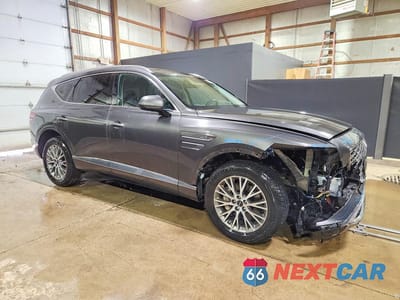 Czwarte zdjęcie samochodu z boku: 2025 GENESIS GV80 STANDARD VIN:KMUHFESB3SU240245 - miniatura