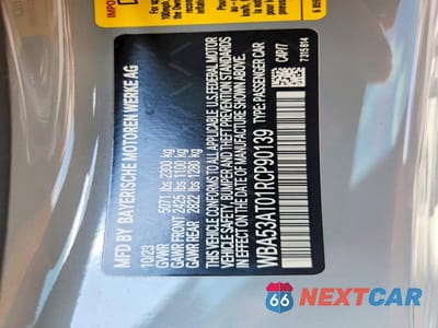 Zdjęcie 12 z 12 samochodu: 2024 BMW M440I VIN:WBA53AT01RCP90139 - miniatura